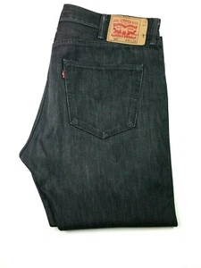 Levi's 501 dunkle Waschung Denim gerade Knopfleiste Herrenjeans Größe 40 x 30 - Bild 1 von 8