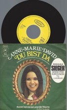 7"  Anne-Marie David – Du Bist Da