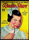 COUVERTURE SEULEMENT PAS DE MAGAZINE Radio Stars juin 1938 Fannie Brice