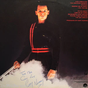 Álbum promocional GARY NUMAN-Raro autografiado TELEKON - Imagen 1 de 2