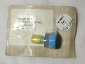 Resistoflex Dynatube  Fitting R44184P-0802  11-81 NOS - Bild 1 von 4