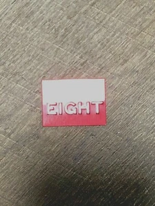 INTERNATIONAL 69-75 PICKUP, TRAVELALL, TRAVELETTE "EIGHT" ENGINE DECAL NOS - Bild 1 von 2