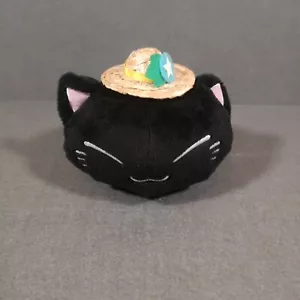 Nemuneko cat, straw hat, black, pink ears, Furyu 2014 - Picture 1 of 7