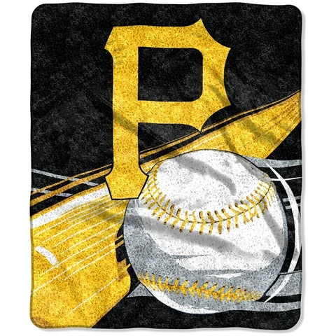 Pittsburgh Pirates Large 50 x 60 Sherpa Northwest Blanket Cover
