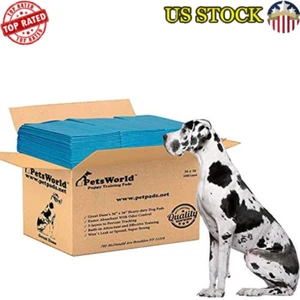 Giant Potty Pads Pets Odor Eliminating 5 Layer Ultra Absorbent Technology New - Picture 1 of 8