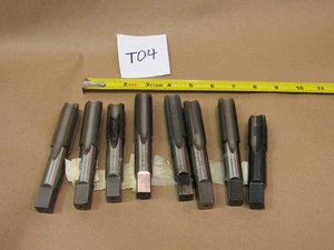 8 Stück 7/8-14 Gewindebohrer Widell Sossner 7/8" 14 TPI - Bild 1 von 7