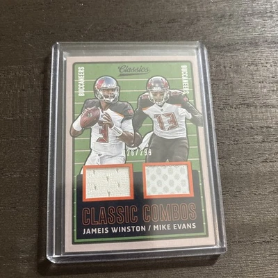 Camiseta deportiva Classics 2017 parche doble Jameis Winston Mike Evans Bucs/299 combos Foto 1 de 2