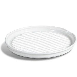 Bacon Rack Ceramic Cooker Oven Maker Microwave Meat for Cooking Crisp 10 Plate - Picture 1 of 7