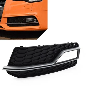 Left Front Bumper With Silver Grille Cover For Audi A5 S5 - Picture 1 of 9