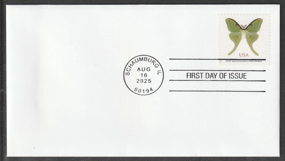 US 6031 Butterfly Luna Moth CDS FDC 2025 - Image 1 of 1