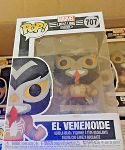 Funko Pop! Marvel Lucha Libre Edition: El Venenoide #707 | NEW | SEALED - Picture 1 of 4