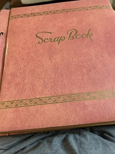 Vintage Scrapbook Album Full Of Greeting Cards Plus More "57" - Picture 1 of 15