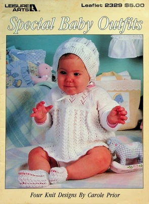 Special Baby Outfits - Leisure Arts Leaflet #2329 - Preowned - Image 1 of 4
