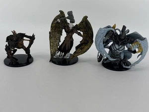D&D Miniatures Baldur's Gate Descent Avernus LEGION PIT FIEND #41 - Foto 1 di 14