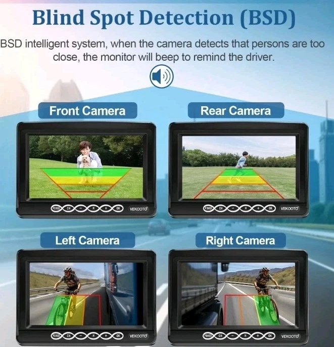 RV Backup Camera Wireless System: Pre-Wired for Furrion 7'' Touch Key Monitor - Image 1 of 3