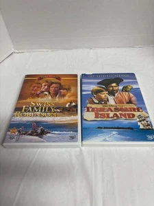 Disney Set of 2 DVD's Swiss Family Robinson & Treasure Island - Picture 1 of 10