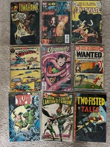 Comic Buch Posten 50 - 60er bis 90er Jahre - Marvel, DC, andere - KOSTENLOSER VERSAND! LOT 7 - Bild 1 von 6