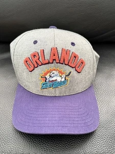 Orlando Solar Bears Hockey Hat Zephyr Snapback Gray Purple NHL ECHL - Picture 1 of 6