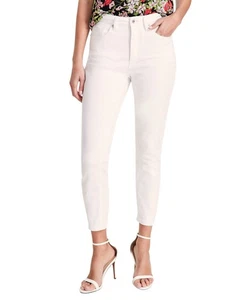 Anne Klein Damen High-Rise Ankle Skinny Jeans (Soft White, 10) - Bild 1 von 4