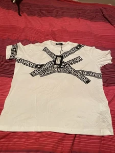 Dsquared2 White T-Shirt Xxxl - Picture 1 of 2