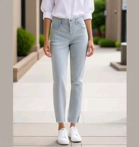 NYDJ Los Angeles Ami Skinny Ankle Lift Tuck Technology grau Jeans Größe 4 - Bild 1 von 8