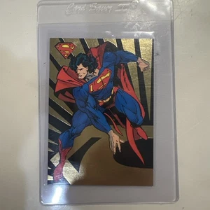 1993 Skybox DC Comics Return of Superman Gold Foil Card Superman In Action #SP1 - Bild 1 von 2