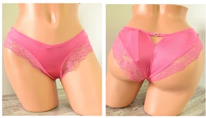 Victoria's Secret XLARGE *SEHR SEXY* ROSE SPITZENBORTE HOHES BEIN FRECH "Ultra Pink" - Bild 1 von 6