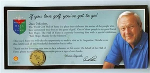Arnold Palmer Volunteer Shanks for the Memory Card and Pin 2009 - Picture 1 of 3