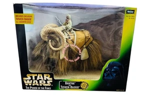 1998 Bantha and Tusken Raider Star Wars the Power of the Force Sealed Kenner - Bild 1 von 6