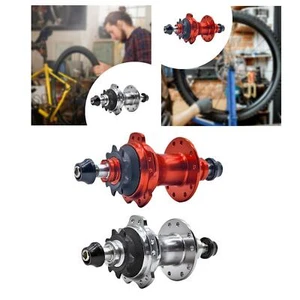 Bicycle Rear Hub Component Parts 85mm Useful Bicycle Rear Wheel Hub 20 Holes - Picture 1 of 15