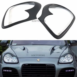 MG Eyebrow Set Lamp Spoiler Kit Eye Lid Spoilers (Fits Porsche Cayenne 955) - Foto 1 di 7