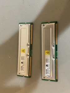 1 Toshiba 256MB PC800 RDRAM Memory Module- THMR2N8Z-8 - Picture 1 of 2