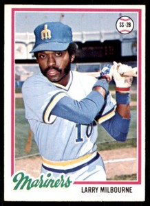 1978 Topps Larry Milbourne (103) Baseball Cards #366