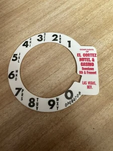 VINTAGE LAS VEGAS El Cortez CASNIO Rotary Phone Phone Cover - Picture 1 of 2