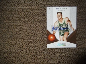 2009-10 PANINI TIMELESS TREASURES BASKETBALL BILL SHARMAN #87 SILVER AUTO /25 - Picture 1 of 2