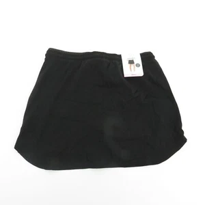 Pantalón Corto Members Mark Trek Pequeño Negro 2 Vías Elastizado Cintura Elástica Nuevo con Etiquetas - Imagen 1 de 4