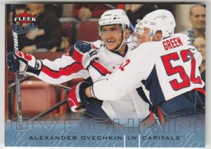 Alex Ovechkin 2009-10 Fleer Ultra Ice Medallion 92/100 Washington Capitols