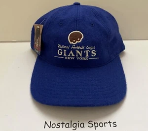 Vintage 2002 NY GIANTS REEBOK *GRIDIRON* STRAPBack HAT Cap NEW Old Stock NWT - Picture 1 of 6