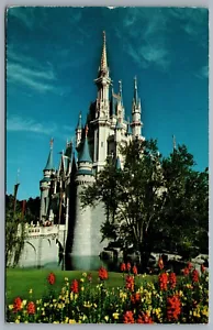 Postcard Walt Disney World FL c1980 Cinderella Castle Fantasyland WDW-1100 - Picture 1 of 2