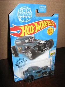 Hot Wheels New For 2019 #250 Factory Fresh #8 MOD ROD Gumball 3000 Blue NEW - Picture 1 of 5