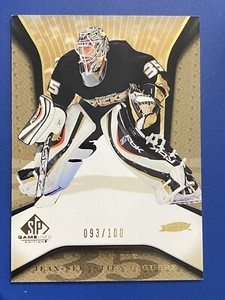 🏒2006-07 Upper Deck SP Game Used Hockey Gold Parallel #3 J.S. GIGUERE #d/100 🏒