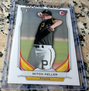 MITCH KELLER 2014 Bowman 1st TRUE Rookie Card RC Pittsburgh Pirates🔥🔥🔥$$$
