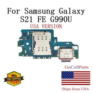 Charging Port Flex Replacement for Samsung Galaxy S21 FE 5G G990U USA Version - Photo 1 sur 4