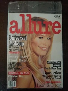 Allure magazine July 1995 Claudia Schiffer VERY FINE - Picture 1 of 3