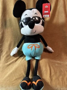 MICKEY MOUSE Target Exclusive Summer Sunglasses Disney 20" Plush w Sandals NWT - Picture 1 of 11