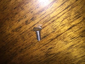 VINTAGE BMW SLOTTED S.S. EMBLEM SCREW FOR R50/5, R60/5 AND R75/5 TANK - Picture 1 of 1