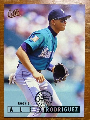 Alex Rodriquez 1995 Fleer Ultra A-Rod Rookie!! Seattle Mariners Good Condition! - Image 1 of 2