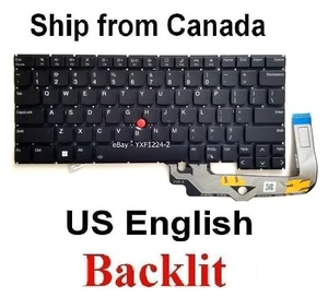 Keyboard for Lenovo Thinkpad T14s Gen 3 G3 Type 21CQ 21CR 21BR 21BS - US English - Bild 1 von 2