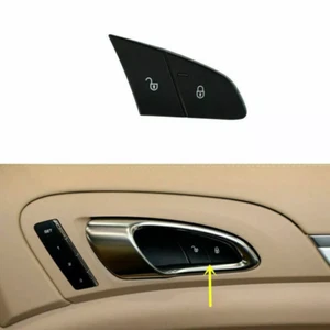 Passenger Side Door Lock Switch Button For Porsche Cayenne 2011-17 Panamera 970 - Picture 1 of 4