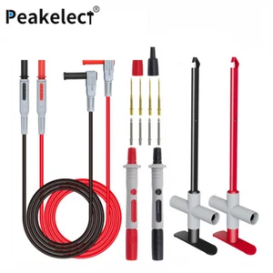 Peakelect 16PCS Multimeter Test Lead Kit with Wire Piercing Puncture Probe - Picture 1 of 6